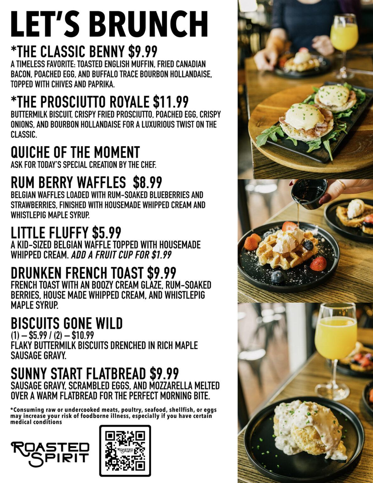BRUNCH - The Roasted Spirit